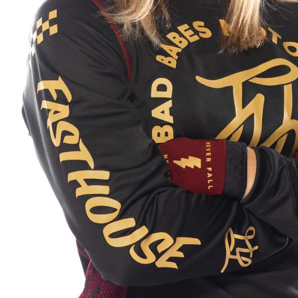 Fasthouse Grindhouse Golden Script Jersey - Womens - Black For Cheap - Image 4