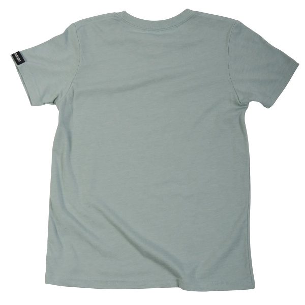 Fasthouse Sunshine Tee - Girls - Heather Blue Hot on Sale - Image 2