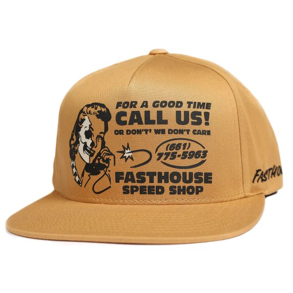 Fasthouse Call Us Hat - Tan Online Sale