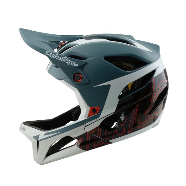 Troy Lee Designs Stage Full Face Helmet - Neauwave - Smoke Hot on Sale