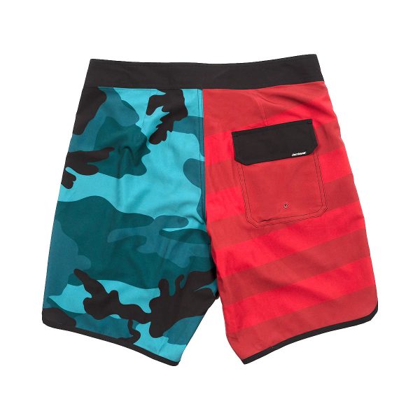 Fasthouse After Hours 3 Pocket Patriot Boardshort - Youth - Red-Blue For Discount - Image 2