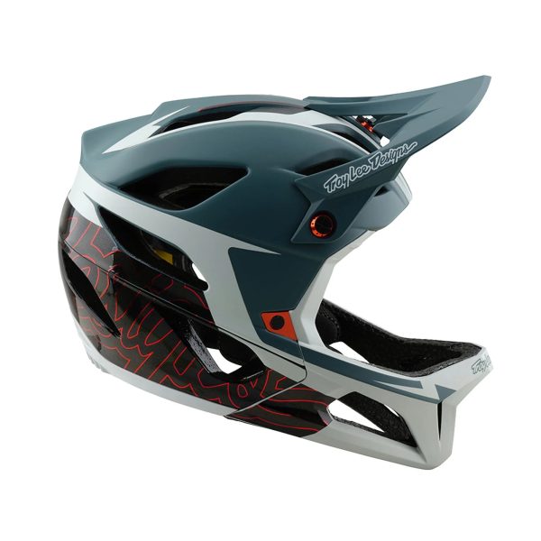 Troy Lee Designs Stage Full Face Helmet - Neauwave - Smoke Hot on Sale - Image 5